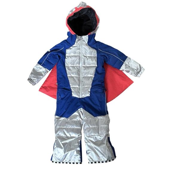 Weedo Funwear Other - WeeDo Funwear Captain Pow Ski Snowsuit Astronaut Super Hero Boys 2T-4T Costume